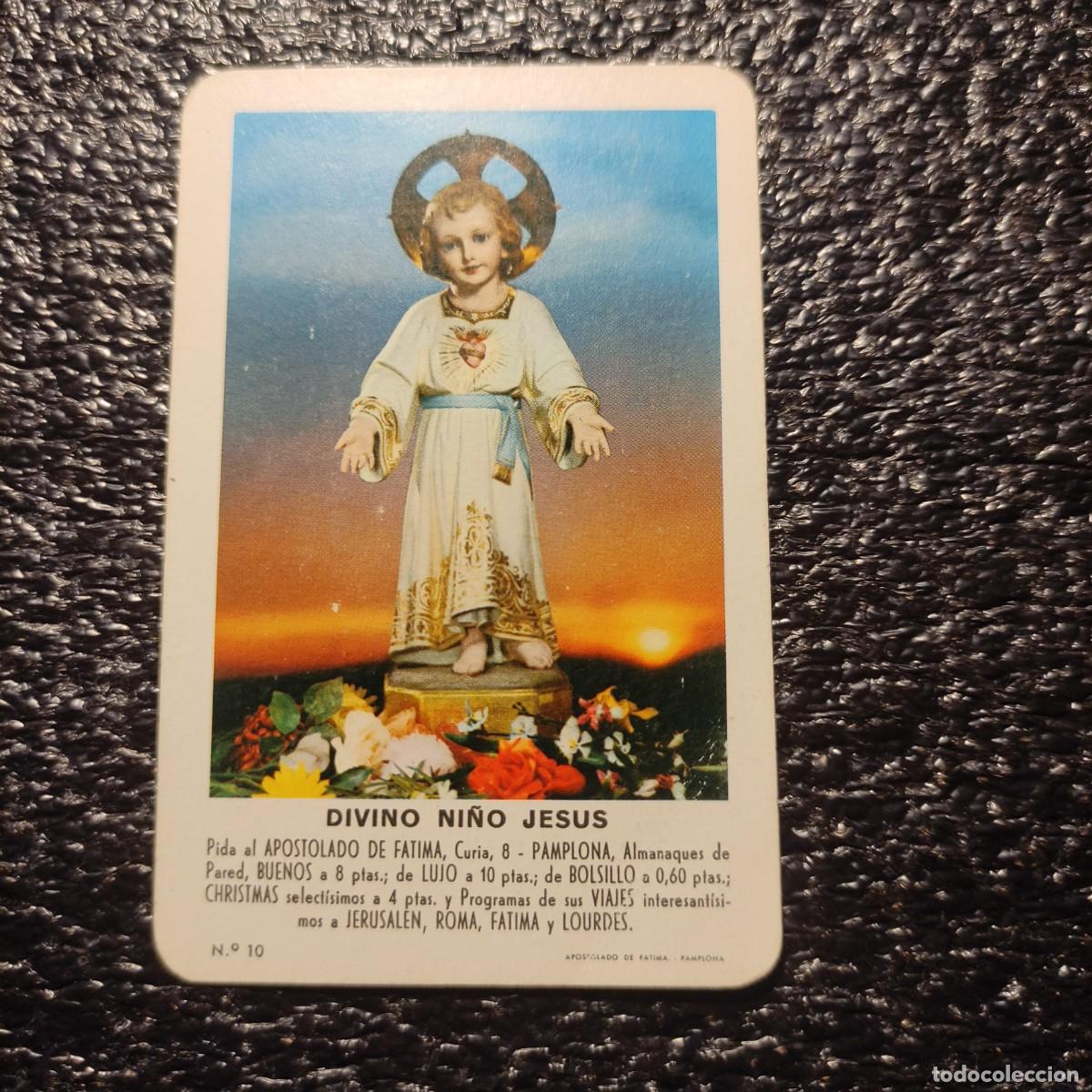 Coleccionismo Calendarios: CALENDARIO FOURNIER . DIVINO NI&Ntilde;O JES&Uacute;S A&Ntilde;O 1963
