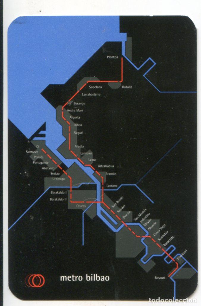 Colecionismo Calend&aacute;rios: Calendario 1992 Metro Bilbao. IMEBISA, informaci&oacute;n al ciudadano