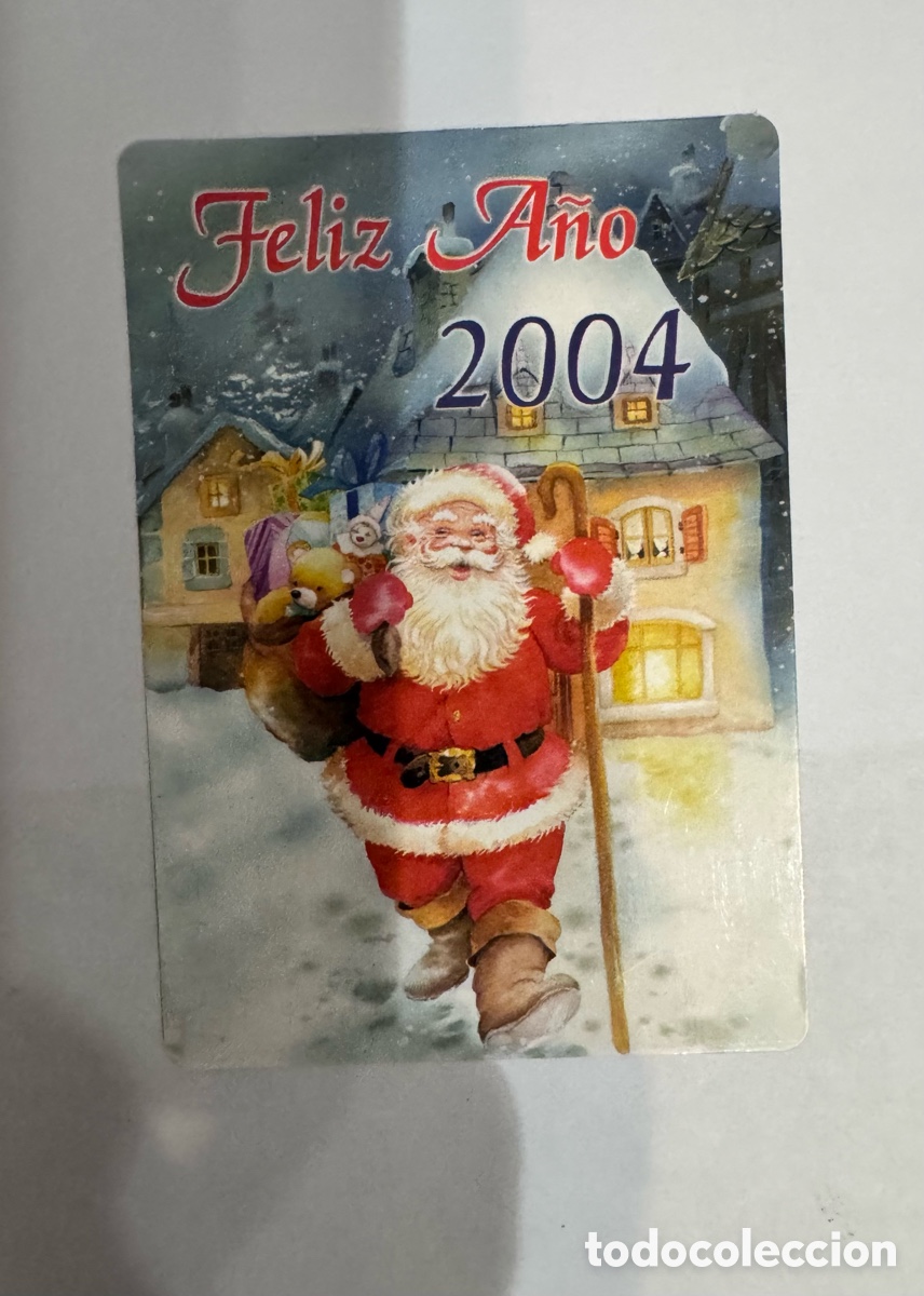Coleccionismo Calendarios: Calendario publicitario Feliz a&ntilde;o 2004