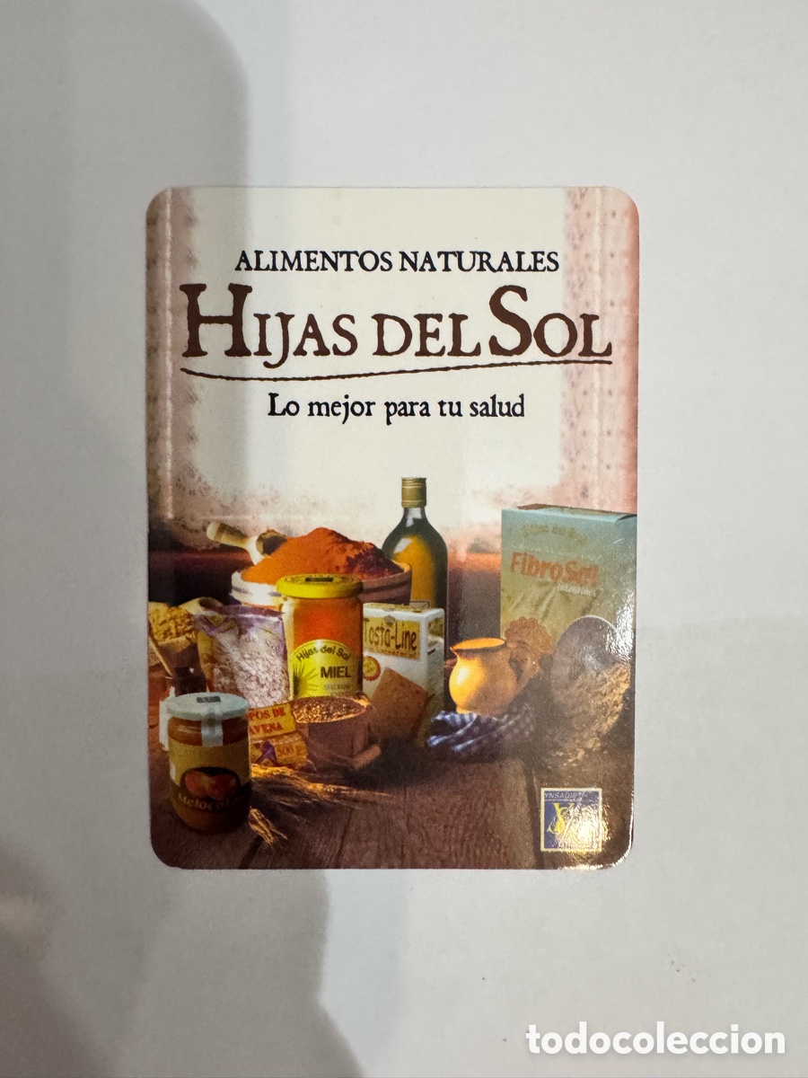Coleccionismo Calendarios: Calendario publicitario laboratorios Ynsadiet, alimentos naturales, a&ntilde;o 2001