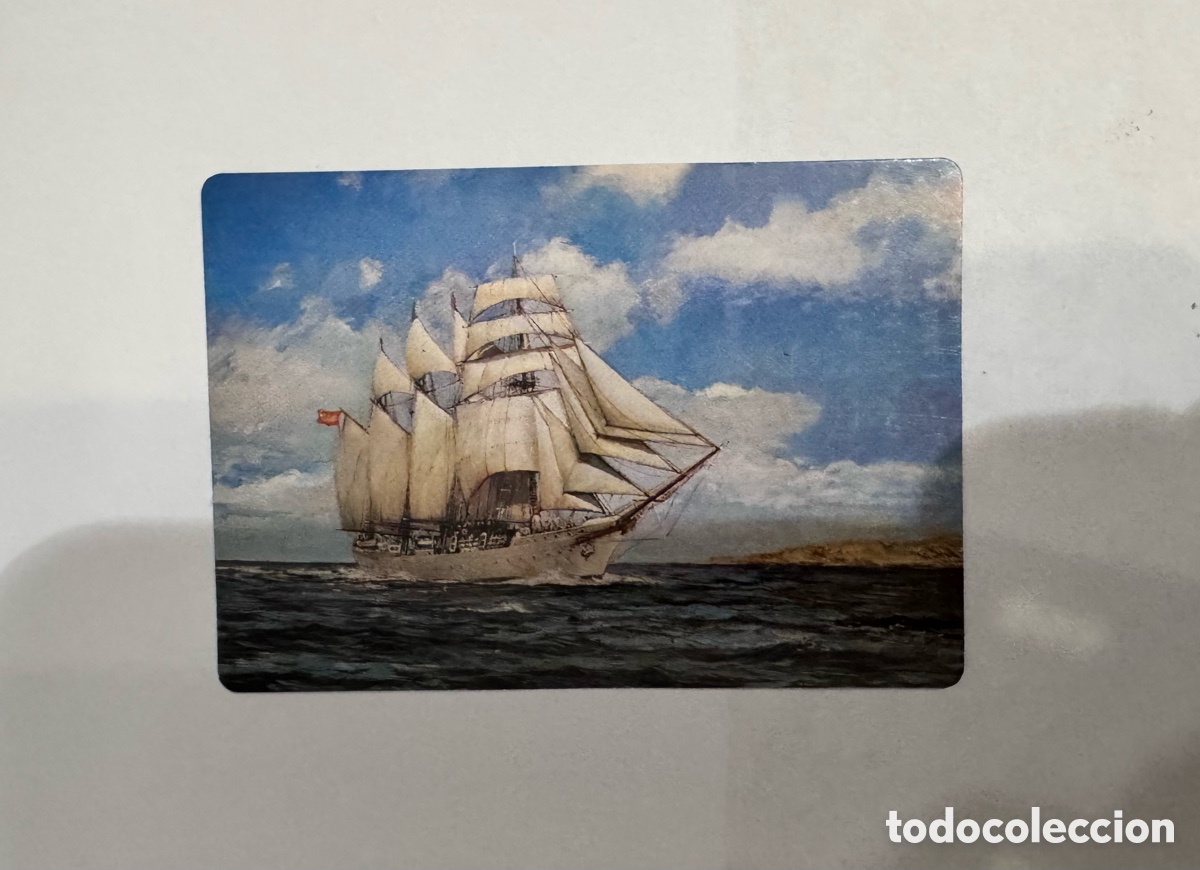 Coleccionismo Calendarios: Calendario publicitario cuadro mar&iacute;timo, barco, a&ntilde;o 2001