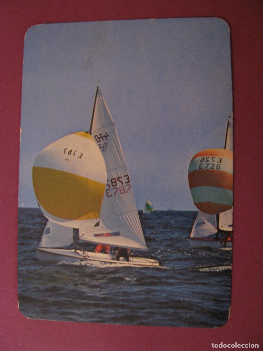 Coleccionismo Calendarios: CALENDARIO DE BOLSILLO. IMAGEN BARCOS, VELAS. PUBL. LAVANDERIA FLAMINGO, BENALMADENA 1978