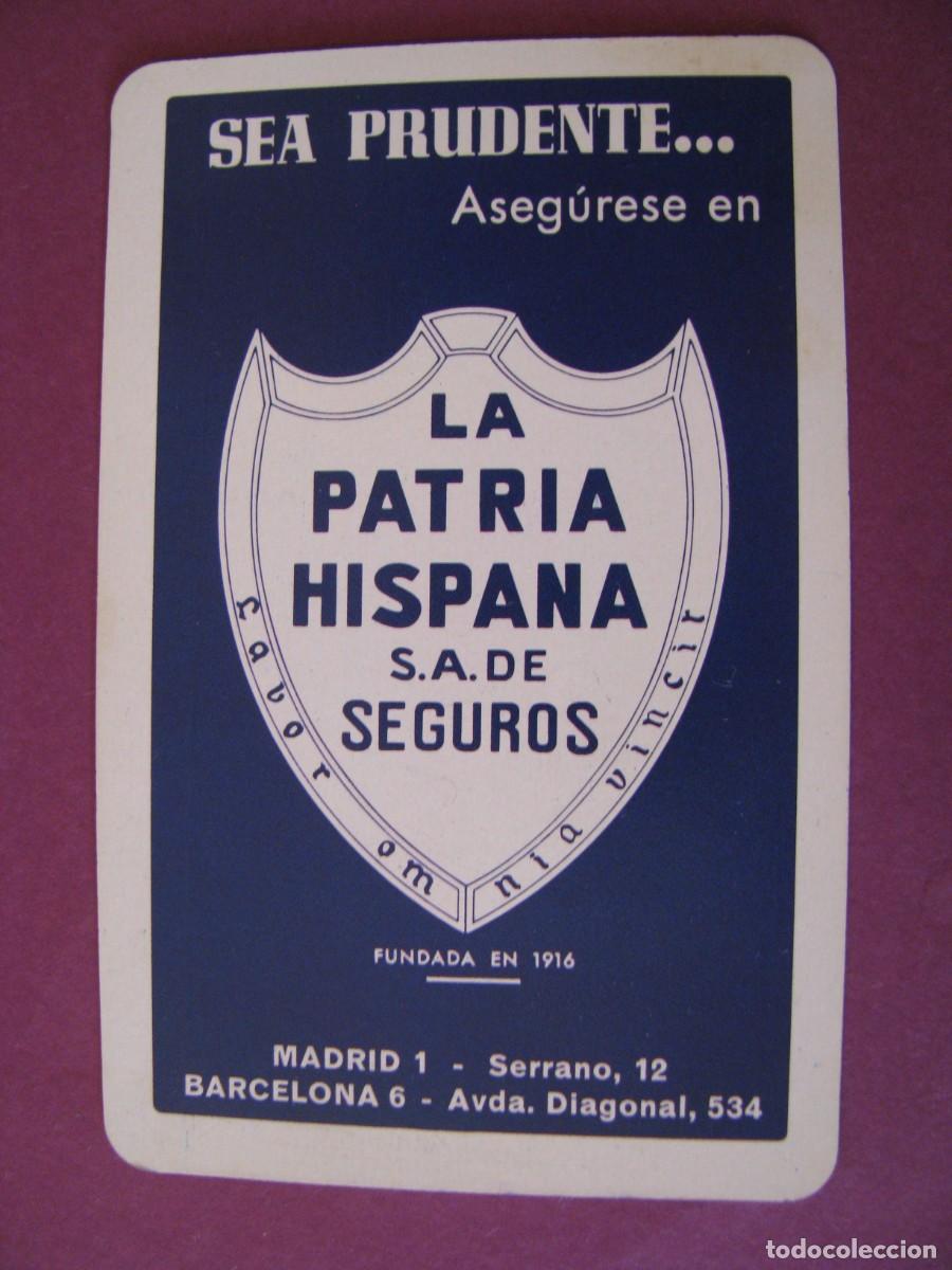 Coleccionismo Calendarios: CALENDARIO DE FOURNIER. SEGUROS LA PATRIA HISPANA. 1981