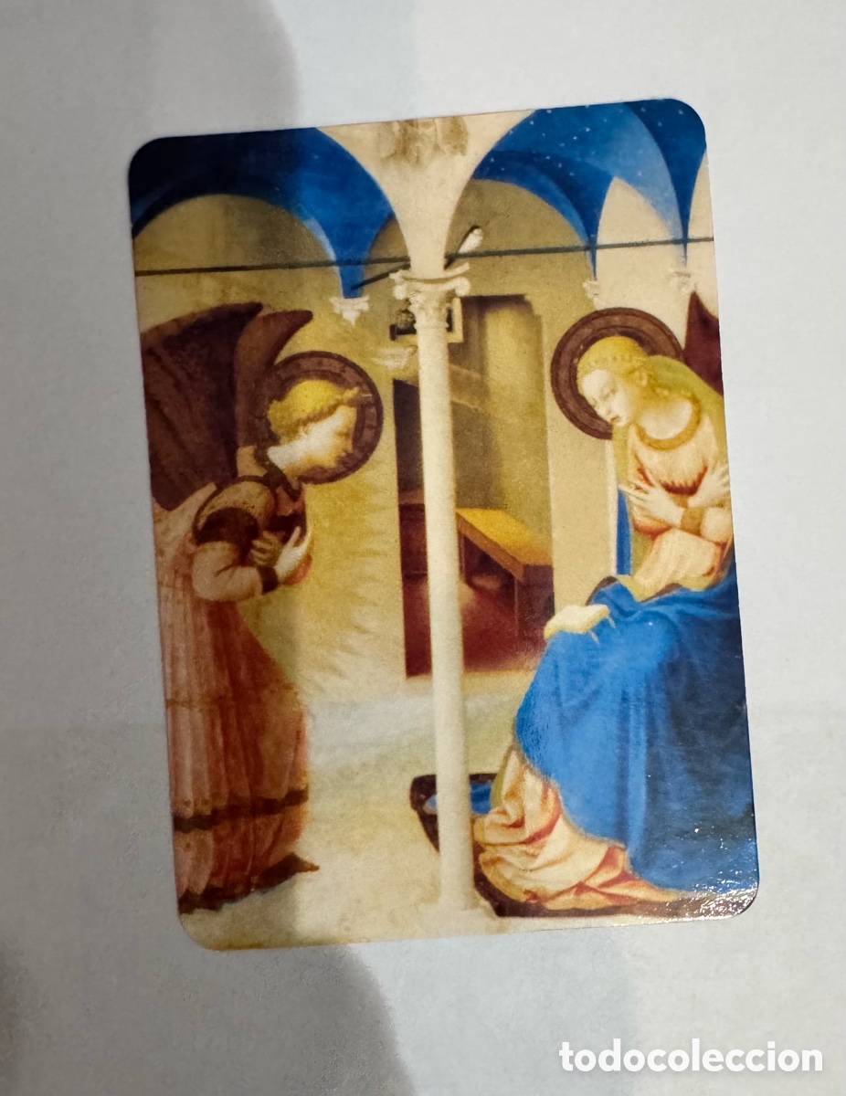 Coleccionismo Calendarios: Calendario religioso, la anunciaci&oacute;n, a&ntilde;o 2004