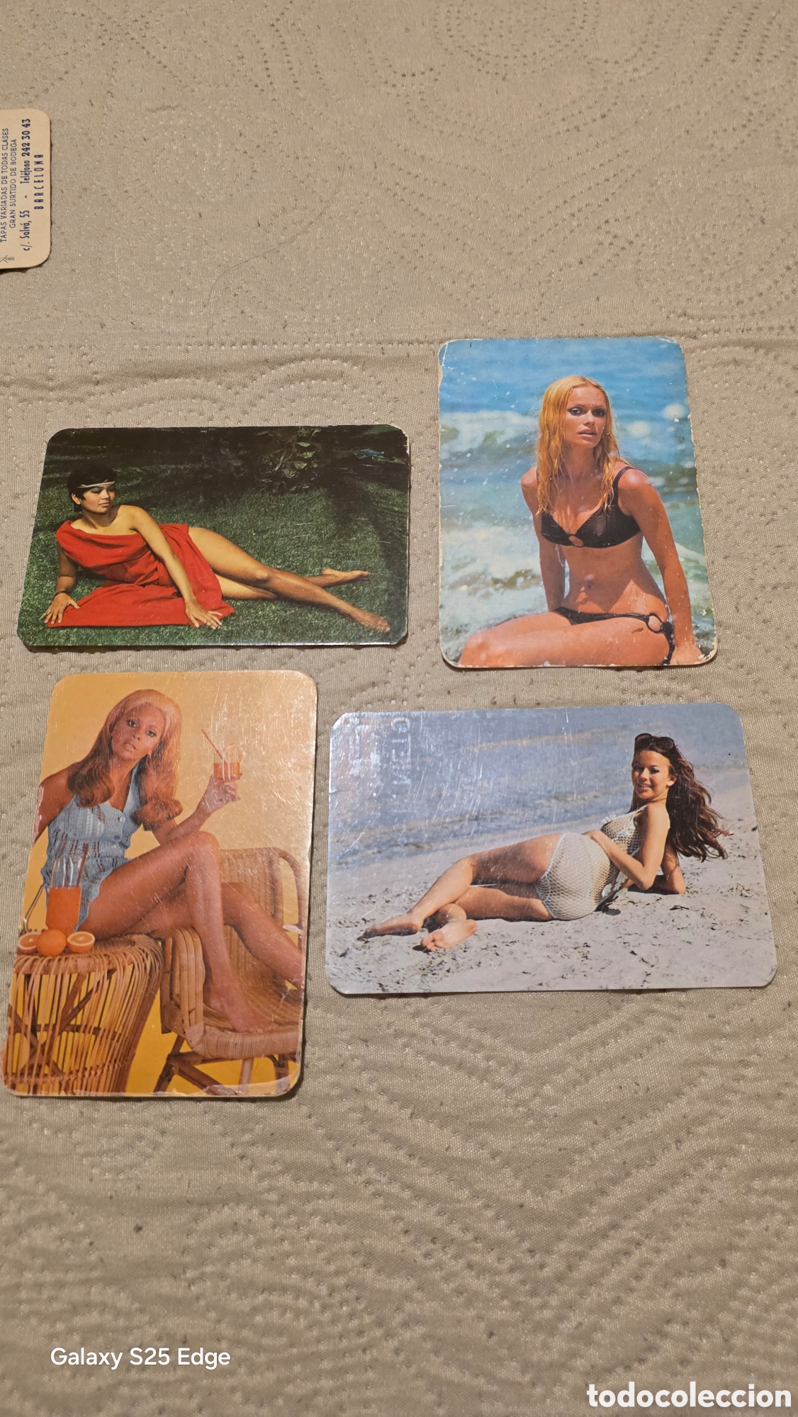Coleccionismo calendarios: Lote calendarios chicas (152) - Foto 4