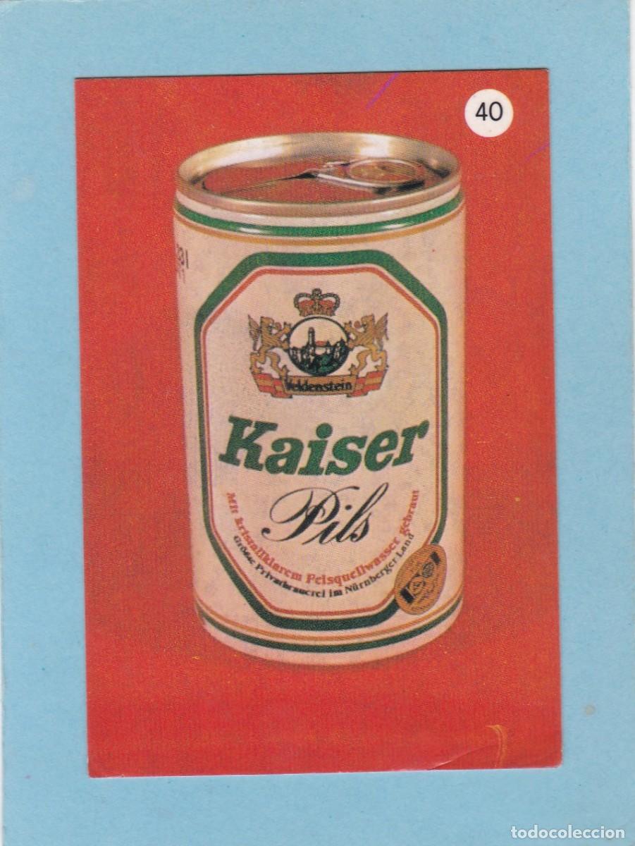 Coleccionismo Calendarios: CALENDARIO PORTUGAL 1988 - LATA CERVEZA KAISER - N&ordm; 40 A.P.S.