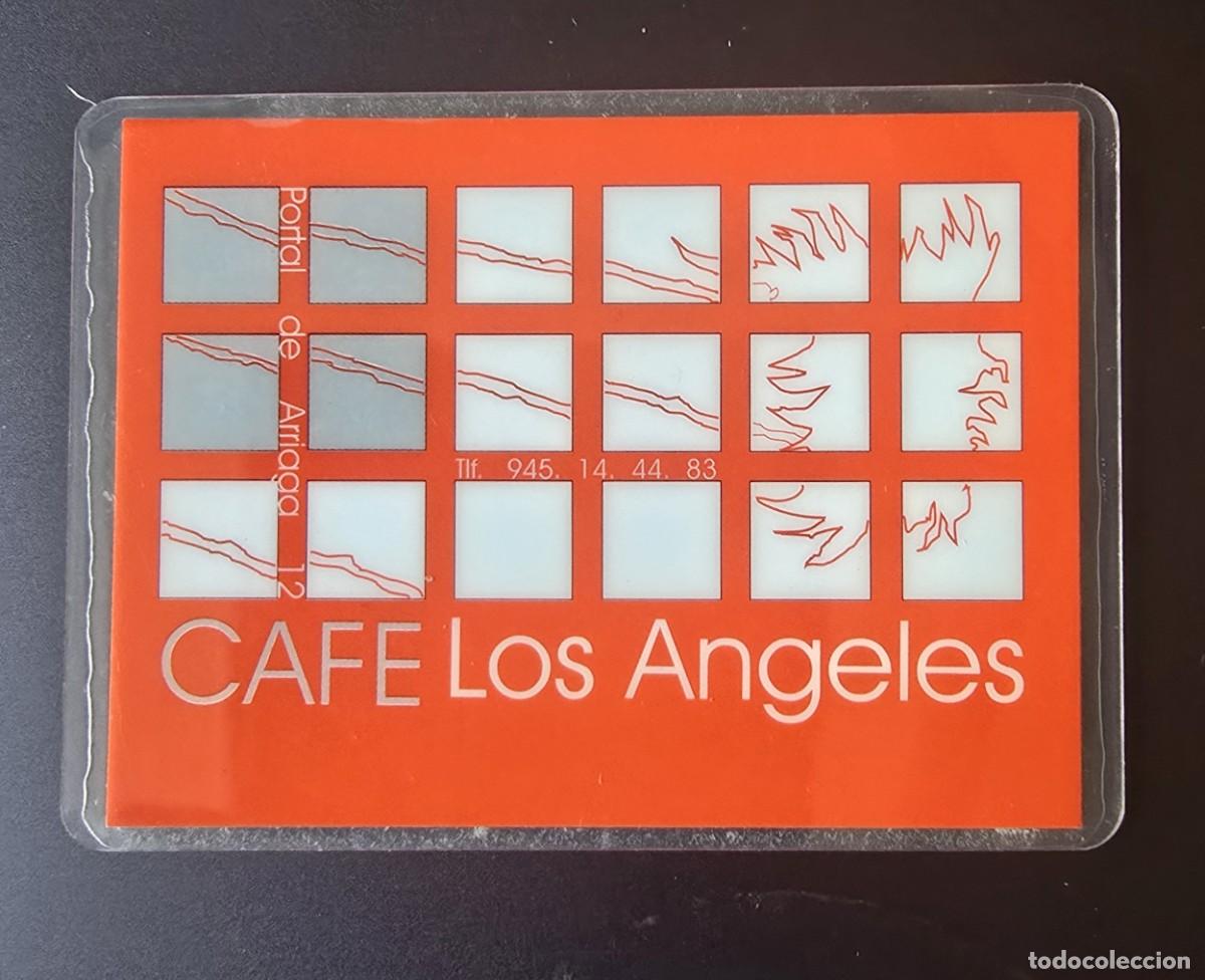 Sammeln von Kalendern: CALENDARIO DE BOLSILLO PUBLICITARIO - CAFETERIA LOS ANGELES - VITORIA - 2011