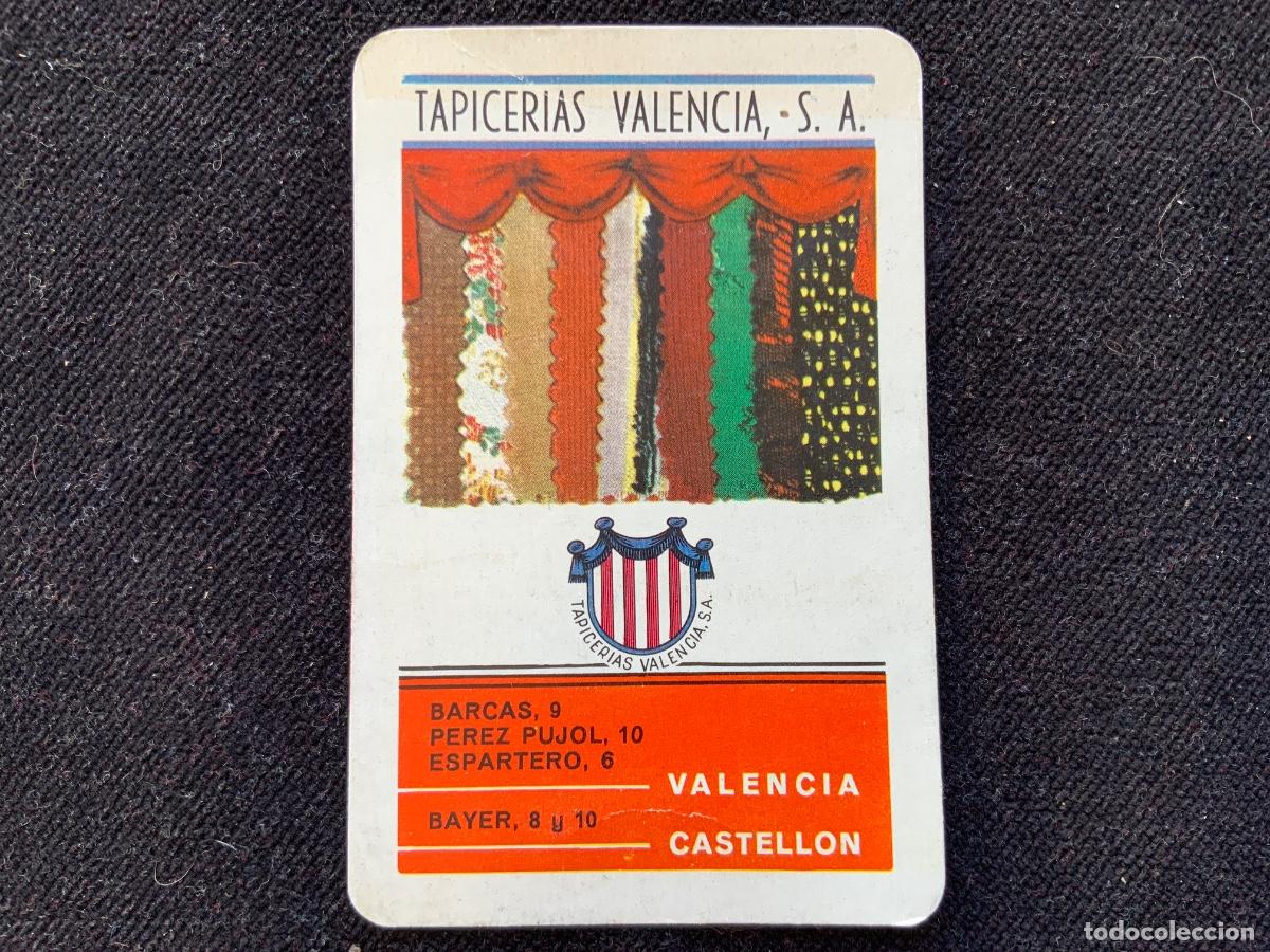 Coleccionismo Calendarios: Calendario de bolsillo heraclio fournier tapicerias valencia 1964