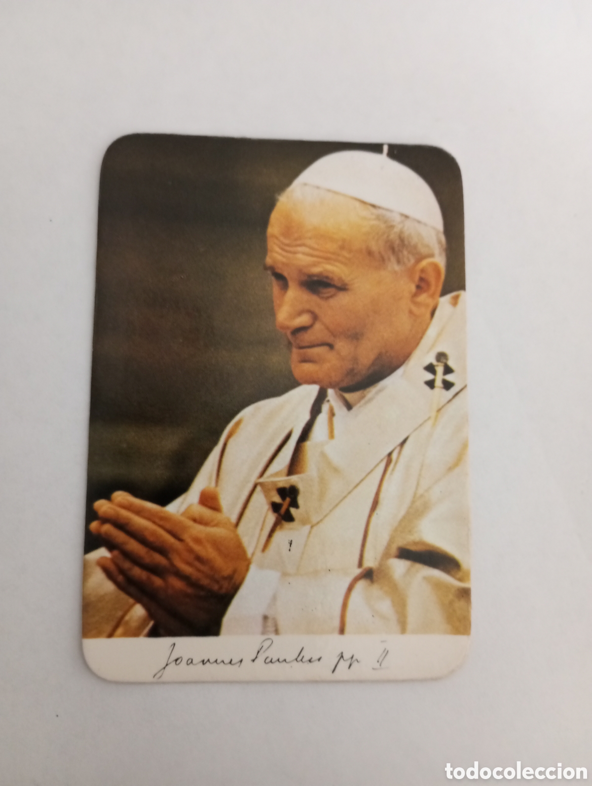 Coleccionismo Calendarios: Calendario de bolsillo Papa Juan Pablo II a&ntilde;o 1981