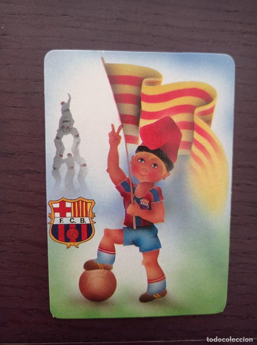 Colecionismo Calend&aacute;rios: CALENDARIO F&Uacute;TBOL. BARCELONA. SERIE MP 152. A&Ntilde;O 1988