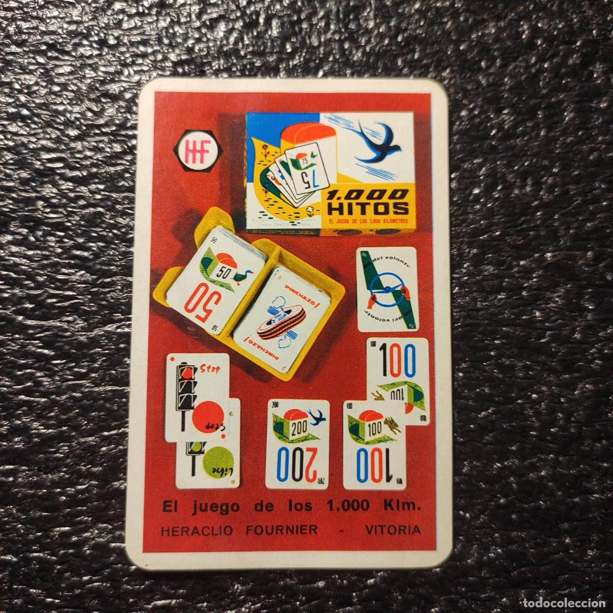 Coleccionismo Calendarios: CALENDARIO FOUNIER . EL JUEGO DE LOS 1000 HITOS . 1967