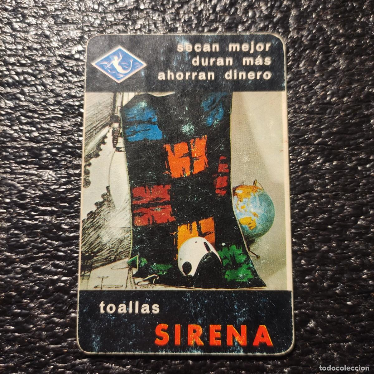 Coleccionismo Calendarios: Calendario Fournier . Toallas Sirena . A&ntilde;o 1965.