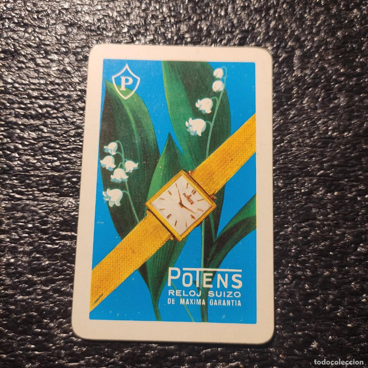 Coleccionismo Calendarios: Calendario Fournier. POTENS RELOJ SUIZO 1965