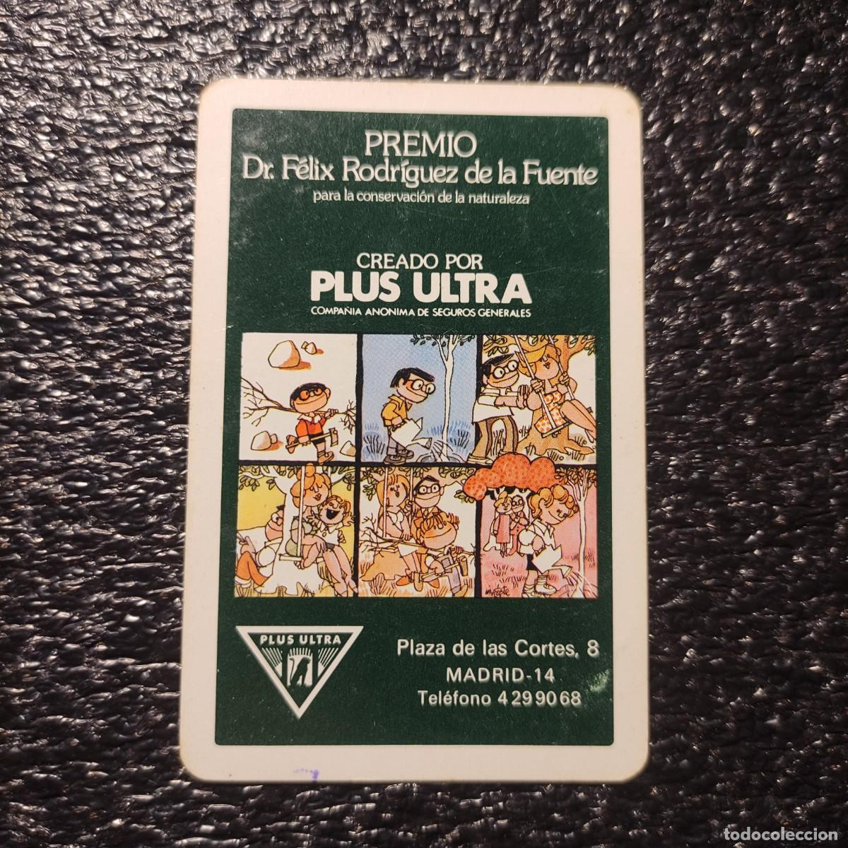 Coleccionismo Calendarios: CALENDARIO FOURNIER . SEGUROS PLUS ULTRA 1984 ** PREMIO FELIX RODRIGUEZ DE LA FUENTE
