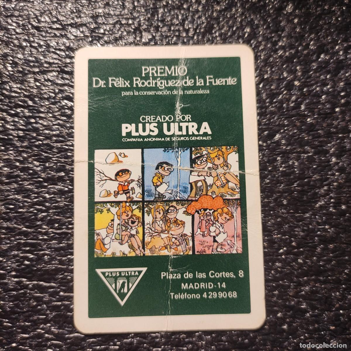 Coleccionismo Calendarios: CALENDARIO FOURNIER . SEGUROS PLUS ULTRA 1984 ** PREMIO FELIX RODRIGUEZ DE LA FUENTE