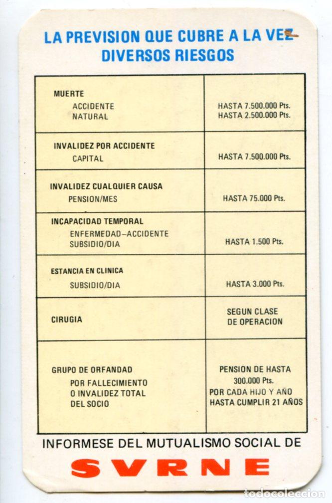 Colecionismo Calend&aacute;rios: Calendario 1983 SVRNE Sociedad de Socorros Mutuos, Bilbao SURNE