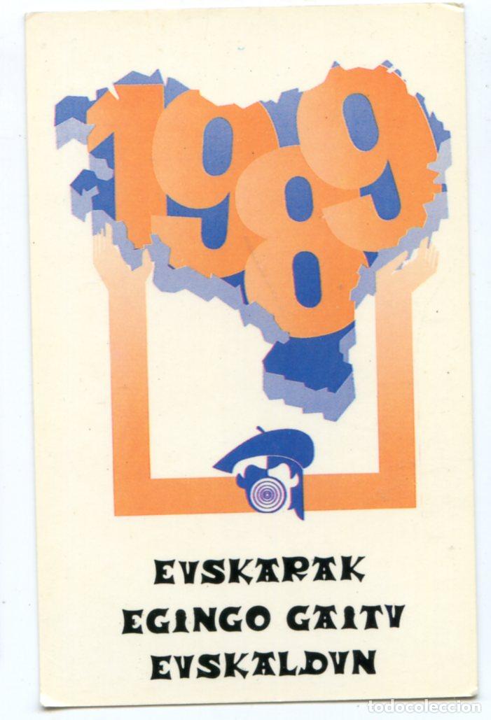 Collezionismo Calendari: Calendario 1989 Euskarak Egingo Gaitu Euskaldun, Ulibarri Euskaltegia, Bilbao