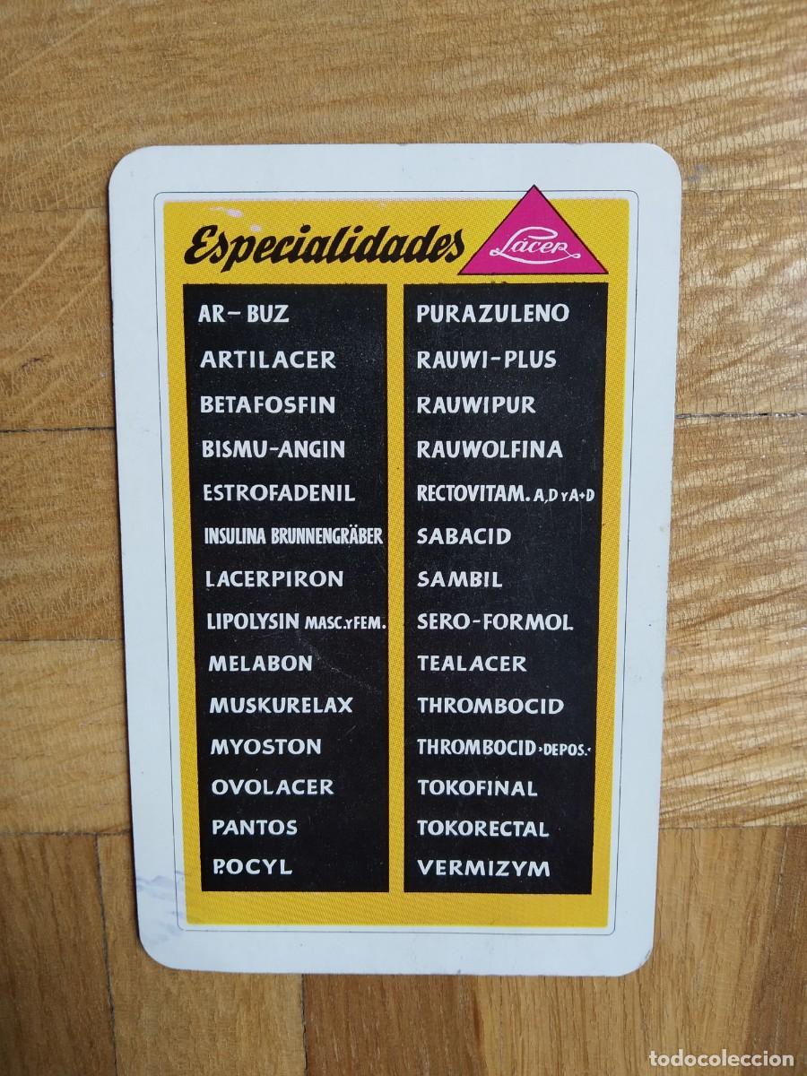 Collezionismo Calendari: CALENDARIO FOURNIER ESPECIALIDADES LACER A&Ntilde;O 1958 VER FOTOS