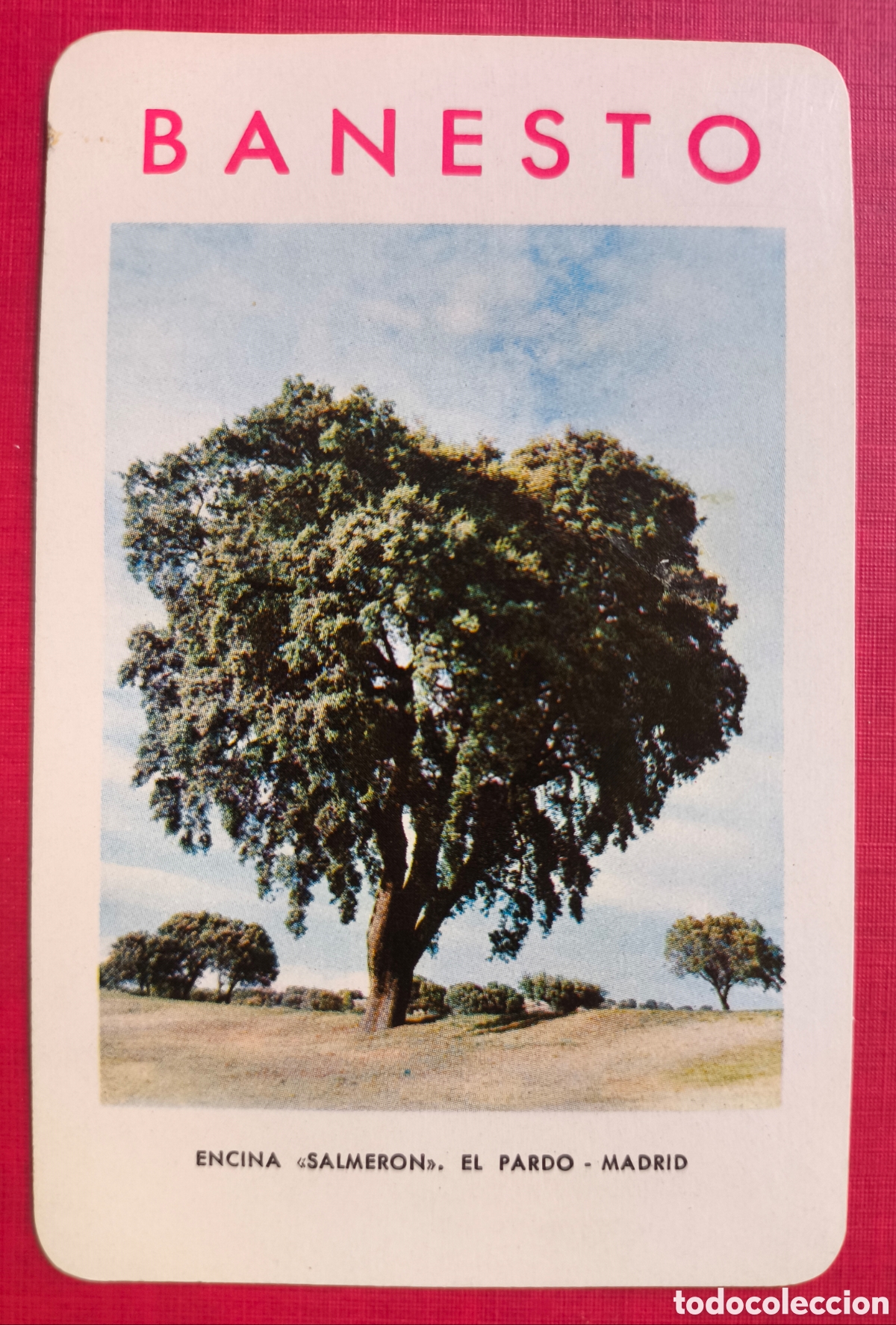 Coleccionismo Calendarios: FOURNIER CALENDARIO PUBLICIDAD BANESTO 1966