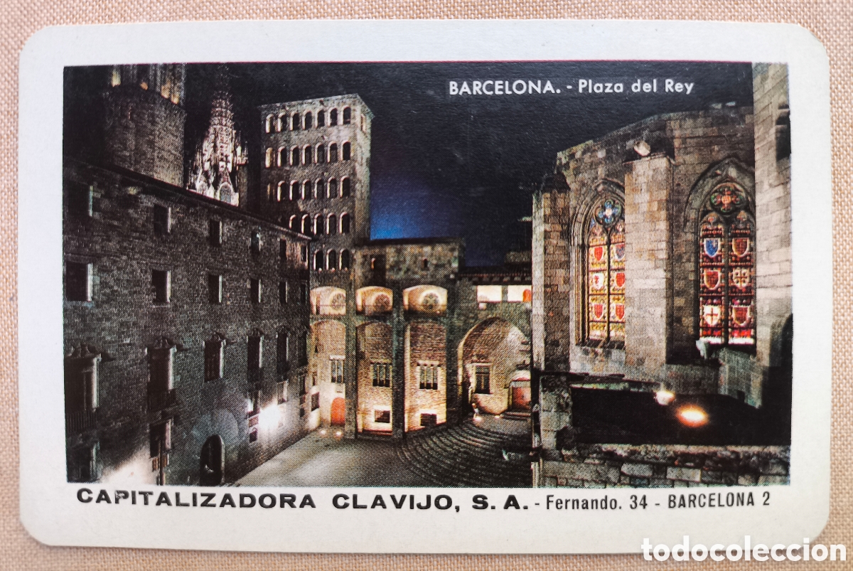 Coleccionismo Calendarios: FOURNIER CALENDARIO PUBLICIDAD ORGANIZADORA CLAVIJO 1970