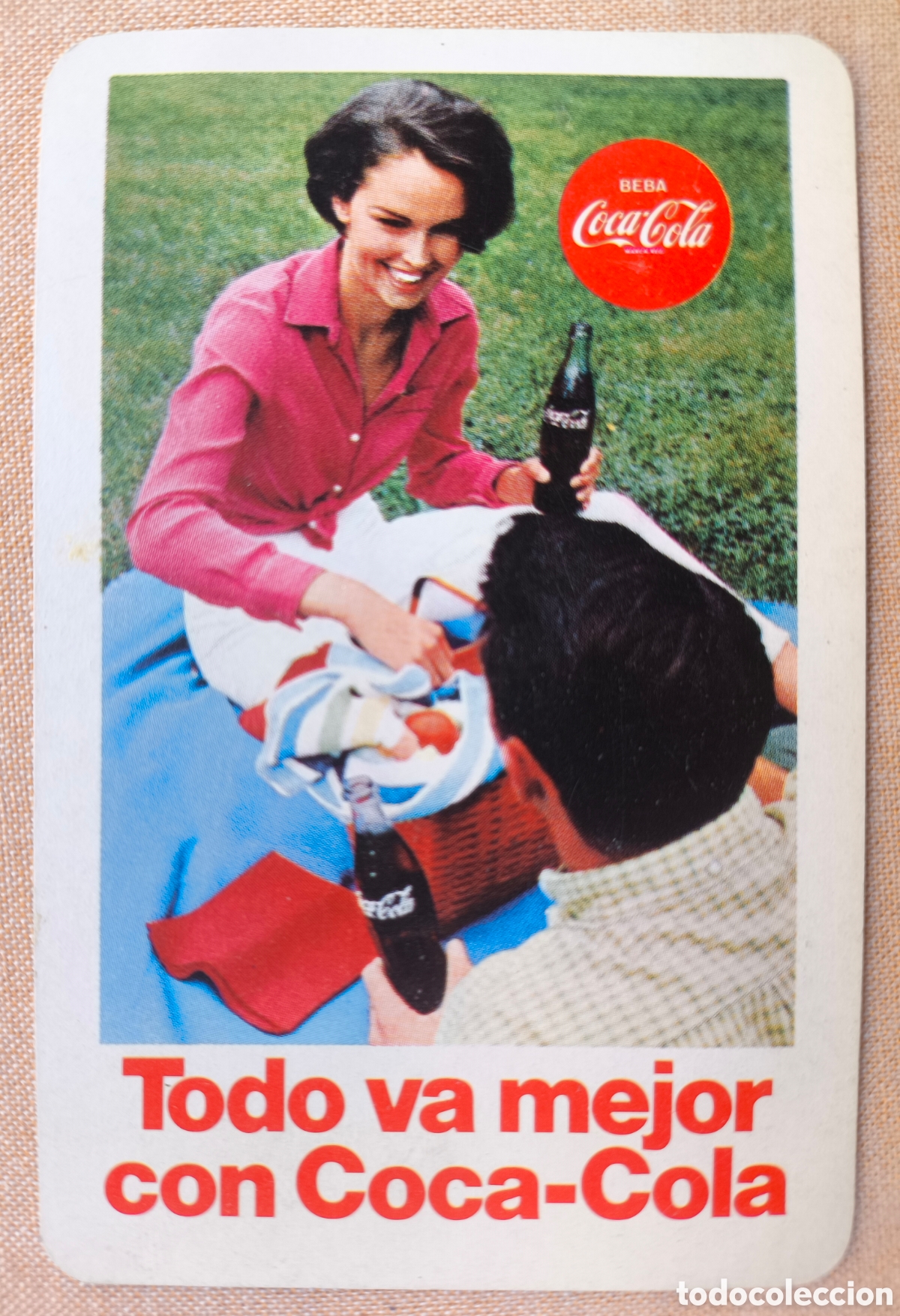 Coleccionismo Calendarios: FOURNIER CALENDARIO PUBLICIDAD COCA - COLA 1969
