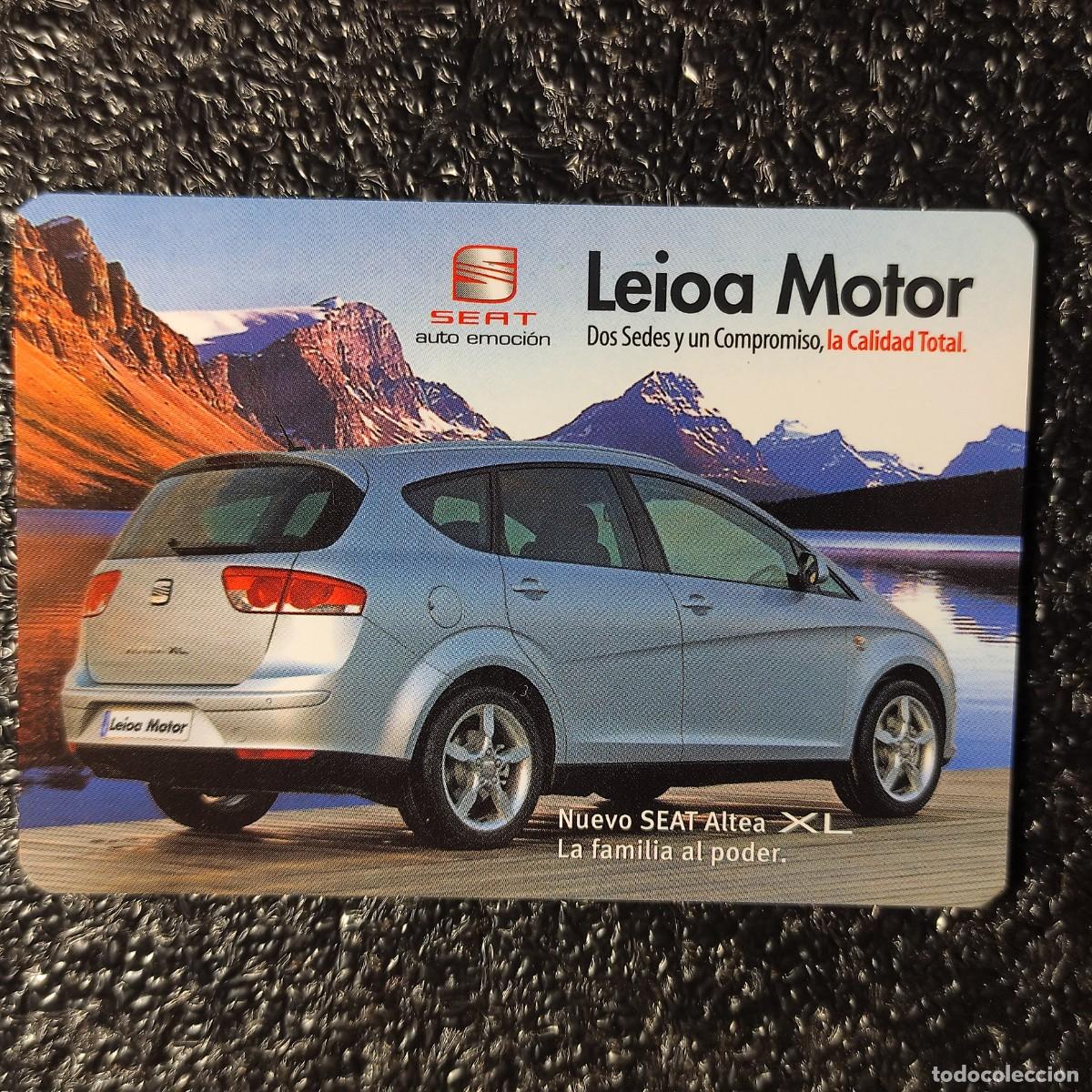 Coleccionismo Calendarios: CALENDARIO COCHES . CONCESIONARIO (SEAT) LEIOA MOTOR. 2007 ** T1