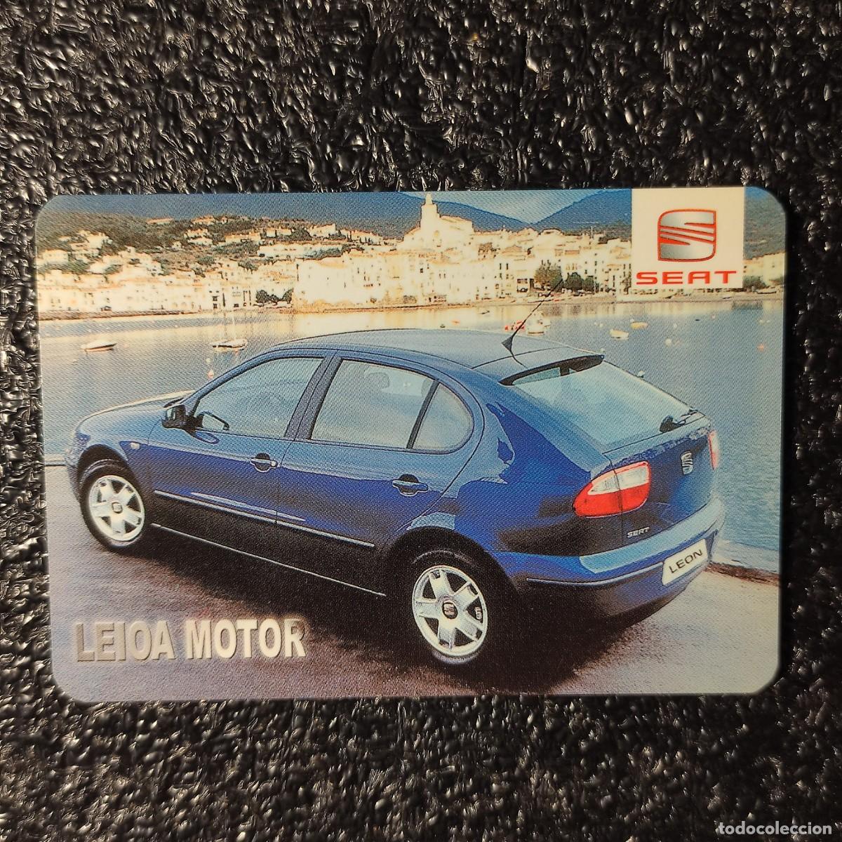 Coleccionismo Calendarios: CALENDARIO COCHES . SEAT LEON ** LEIOA MOTOR 2001 ** T1