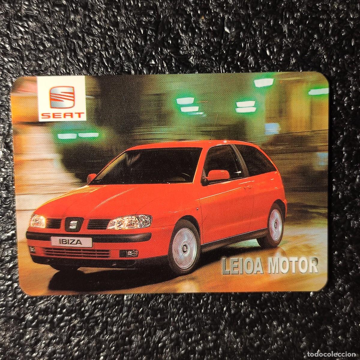 Coleccionismo Calendarios: CALENDARIO COCHES . Seat Ibiza ** LEIOA MOTOR 2001 ** T1
