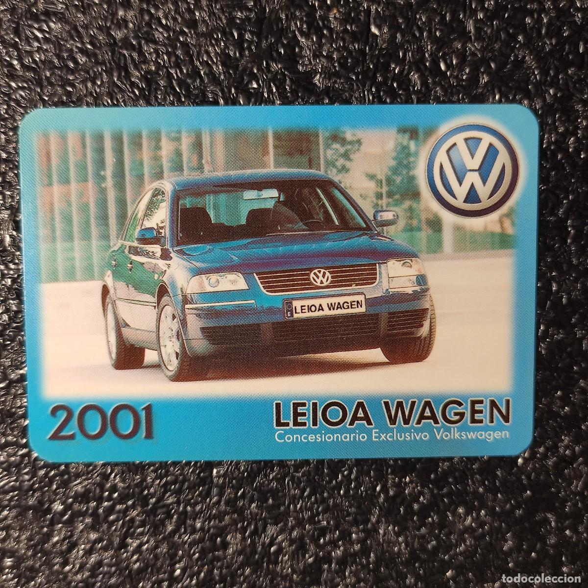 Coleccionismo Calendarios: CALENDARIO COCHES .Volkswagen Passat ** LEIOA WAGEN 2001 ** T1