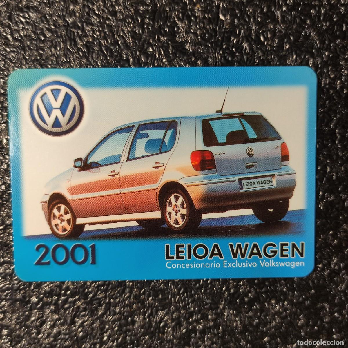 Coleccionismo Calendarios: CALENDARIO COCHES .Volkswagen Polo 6N ** LEIOA WAGEN 2001 ** T1