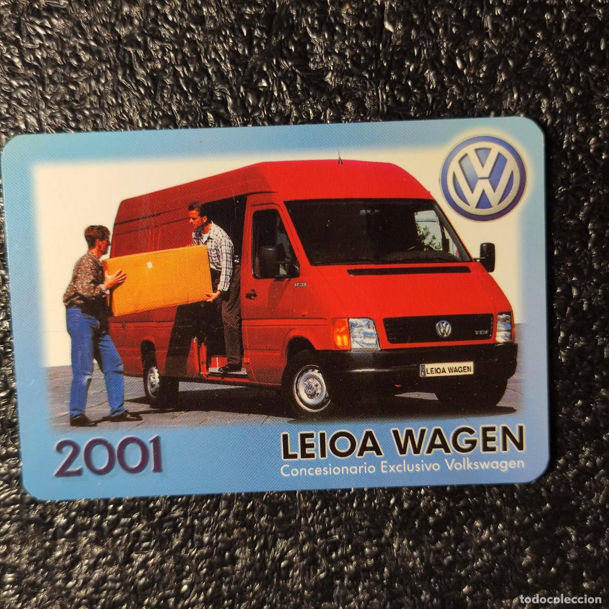 Coleccionismo Calendarios: CALENDARIO COCHES . Furgoneta Volkswagen LT35 ** LEIOA WAGEN 2001 ** T1