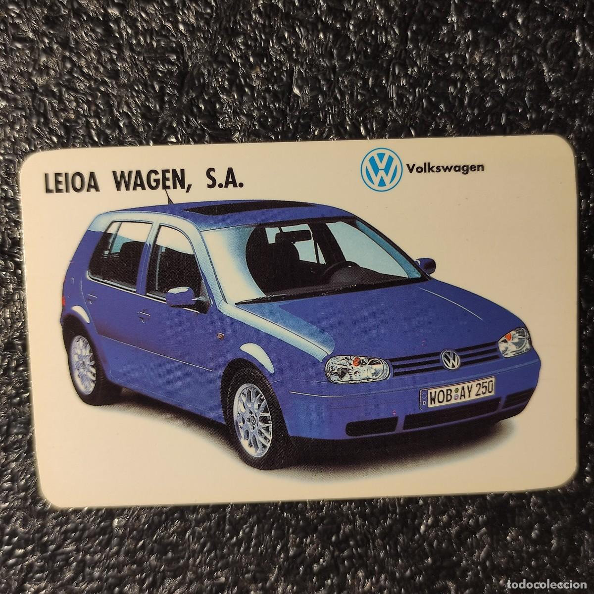 Coleccionismo Calendarios: CALENDARIO COCHES . Volkswagen Golf (MkIV)** LEIOA WAGEN 1998 ** T1