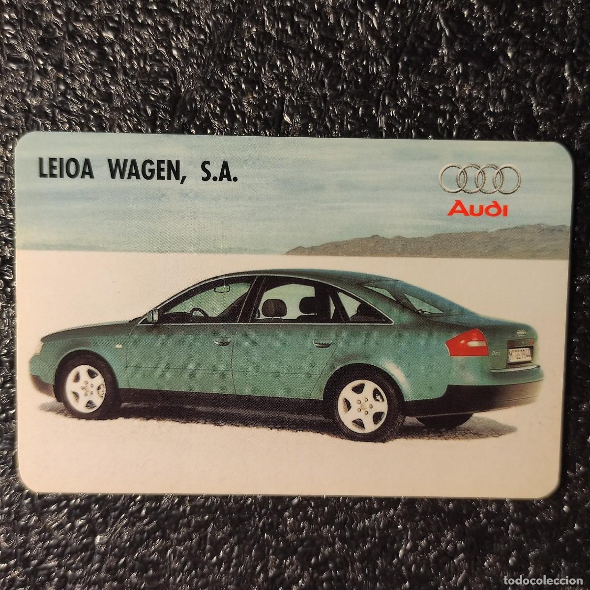 Coleccionismo Calendarios: CALENDARIO COCHES . Audi A6 C5 ** LEIOA AUDI WAGEN 1998 ** T1
