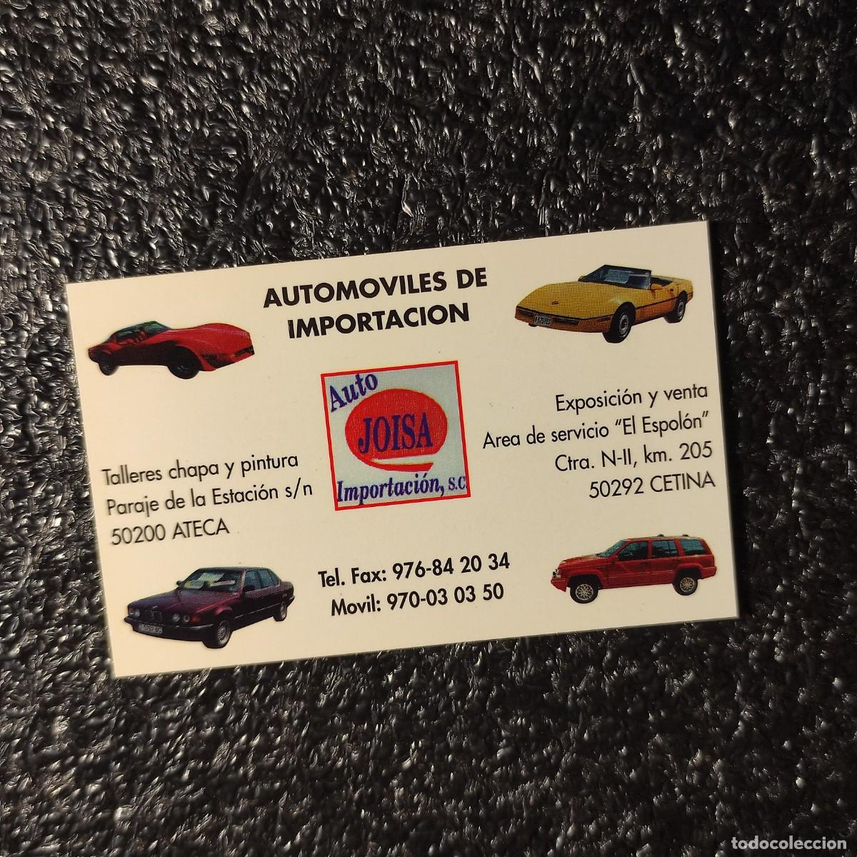 Coleccionismo Calendarios: CALENDARIO COCHES . AUTO JOISA 1998 ** AUTOMOVILES DE IMPORTACION ** CETINA . ARAG&Oacute;N ** T1