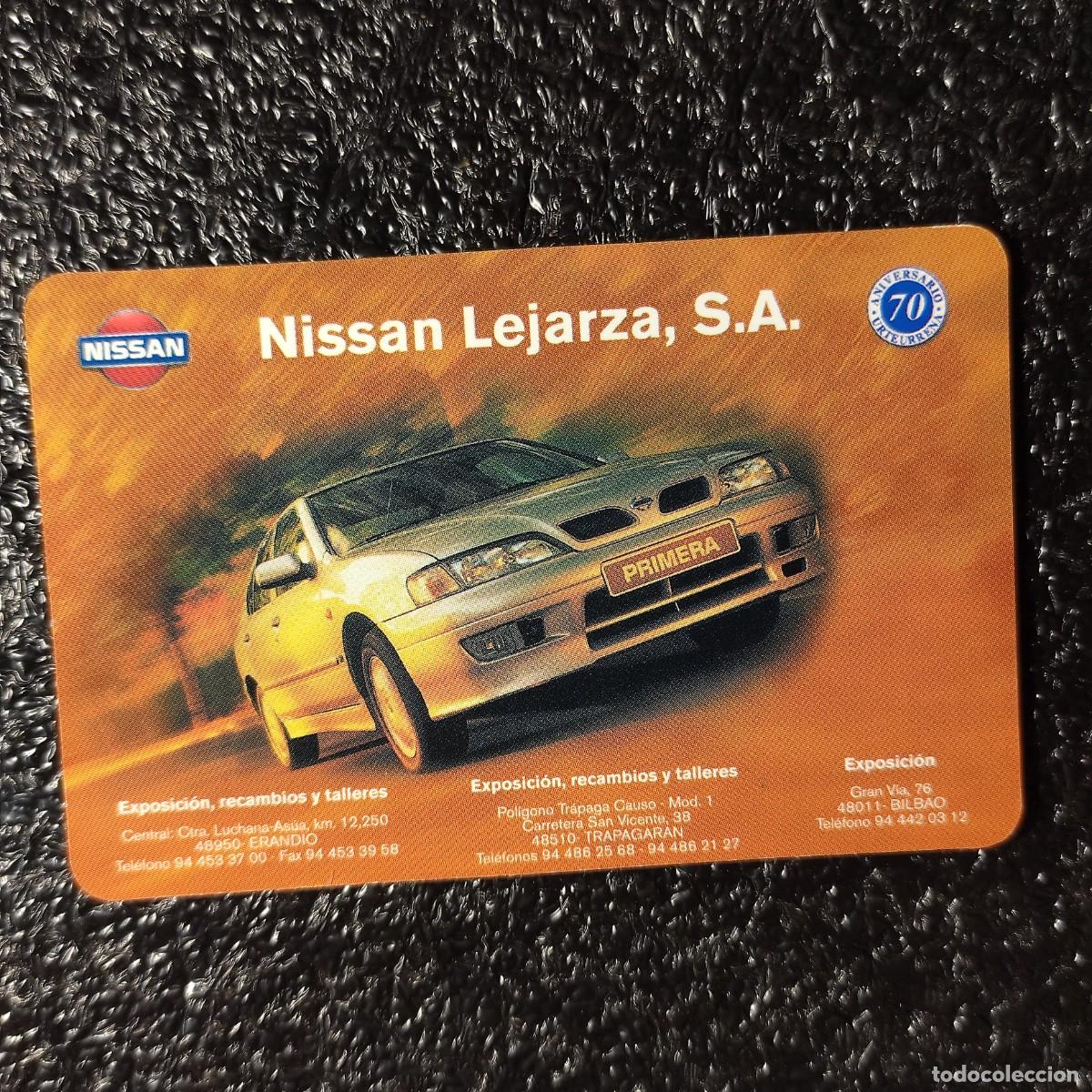 Coleccionismo Calendarios: CALENDARIO COCHES . Nissan Primera** CONCESIONARIO NISSAN LEJARZA ** T1