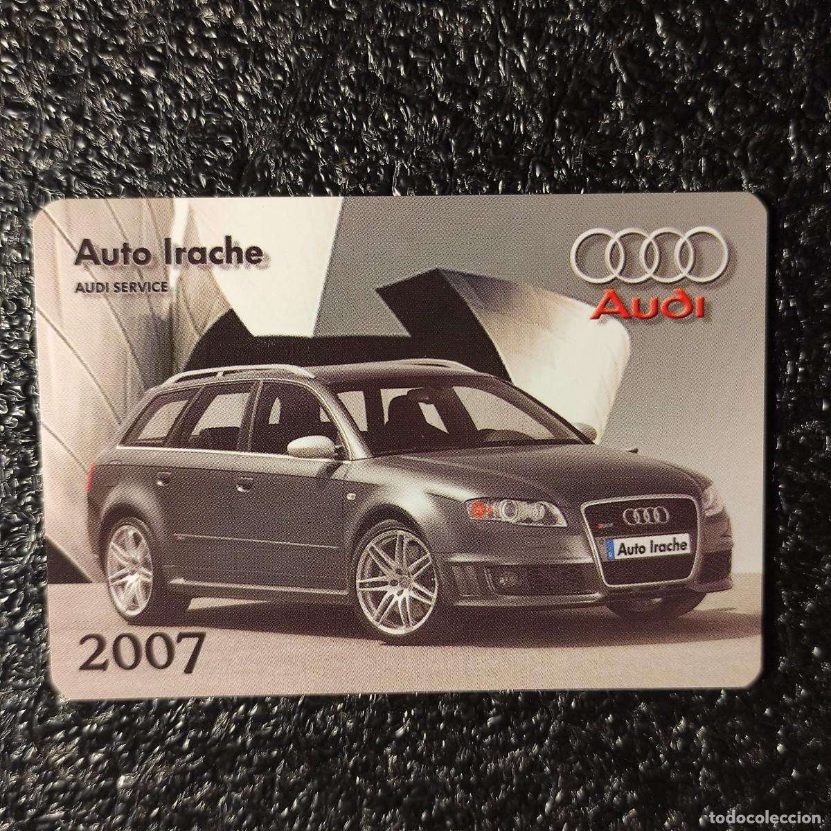 Coleccionismo Calendarios: CALENDARIO COCHES . Audi RS4 Avant modelo 2007 ** AUDI . CONCESIONARIO AUTO IRACHE** T1