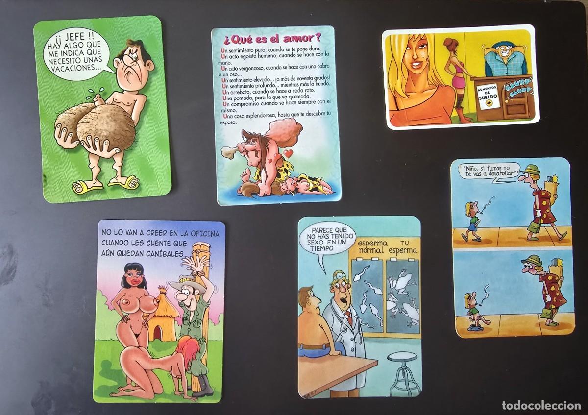 Sammeln von Kalendern: 6 CALENDARIOS DE BOLSILLO A&Ntilde;OS 2004 - 2012 CHISTES - HUMOR