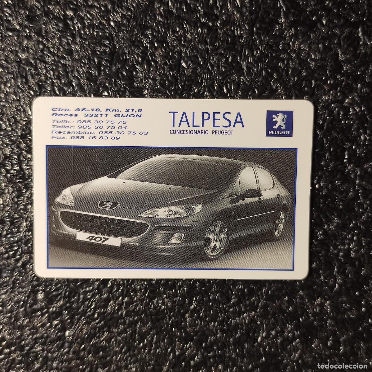 Coleccionismo Calendarios: CALENDARIO COCHES . Peugeot 407 ** CONCESIONARIO TALPESA 2005 ** GIJON** T1