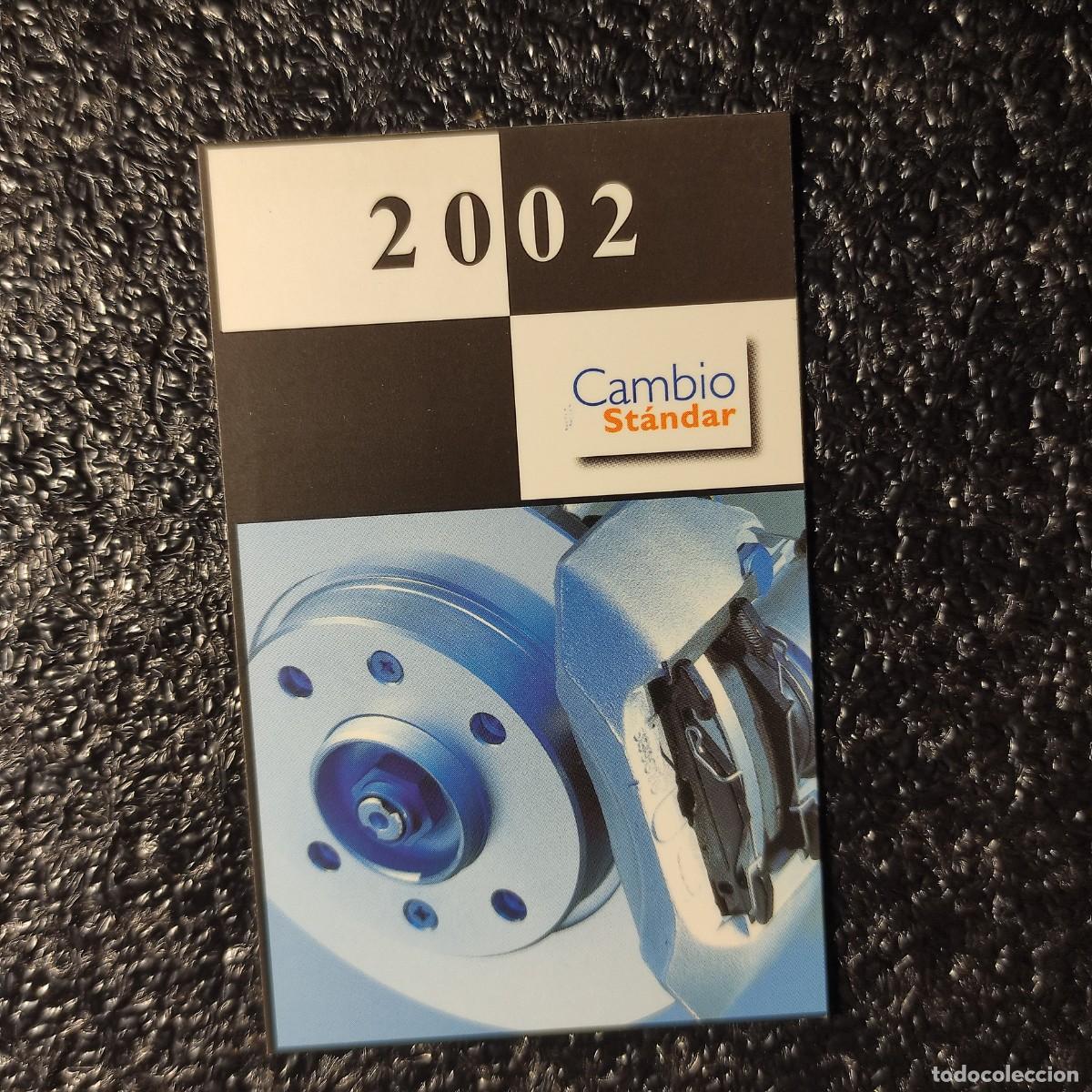 Coleccionismo Calendarios: CALENDARIO COCHES . PEUGEOT 2002 ** T1