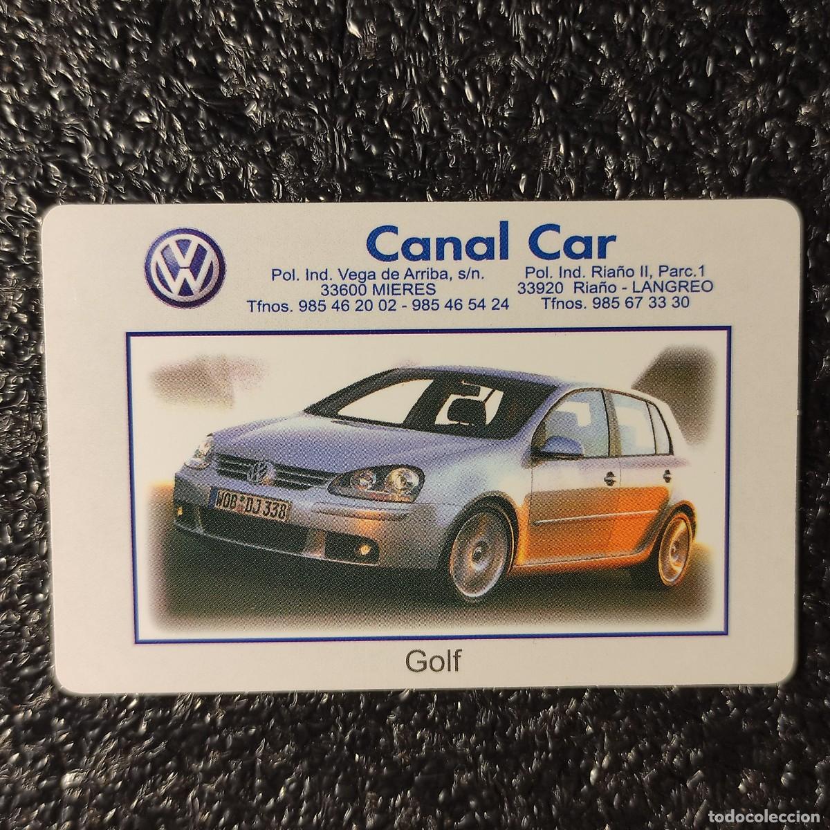 Coleccionismo Calendarios: CALENDARIO COCHES . Volkswagen Golf (Golf Mk5) ** CONCESIONARIO CANAL CAR 2004 *MIERES*LANGREO* T1