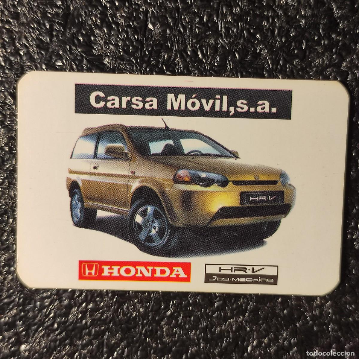 Coleccionismo Calendarios: CALENDARIO COCHES . Honda HR-V ** CONCESIONARIO HONDA ** CARSA MOVIL 2001 ** GIJON ** * T1
