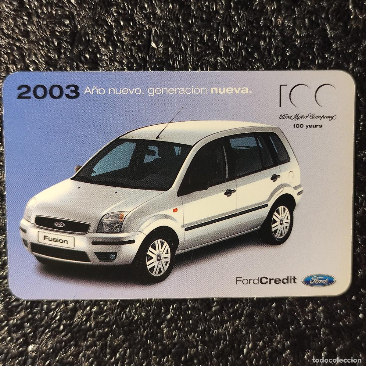 Coleccionismo Calendarios: CALENDARIO COCHES . FORD FUSION ** FORD CREDIT 2003 ** * T1