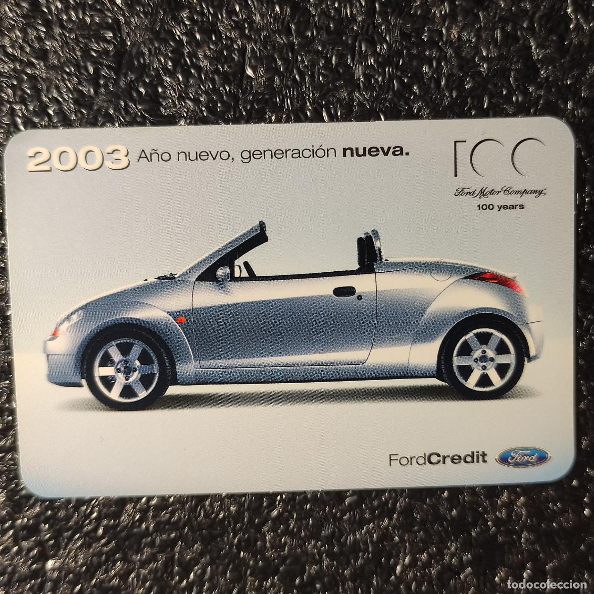 Coleccionismo Calendarios: CALENDARIO COCHES . Ford StreetKa modelo 2003 ** FORD CREDIT 2003 ** * T1