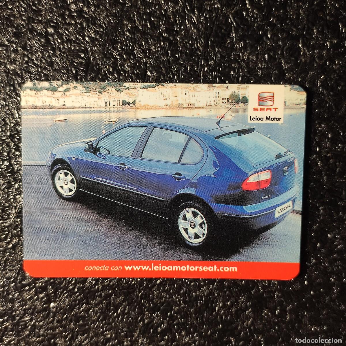 Coleccionismo Calendarios: CALENDARIO COCHES . SEAT Le&oacute;n I ** CONCESIONARIO LEIOA MOTOR 2002* T1