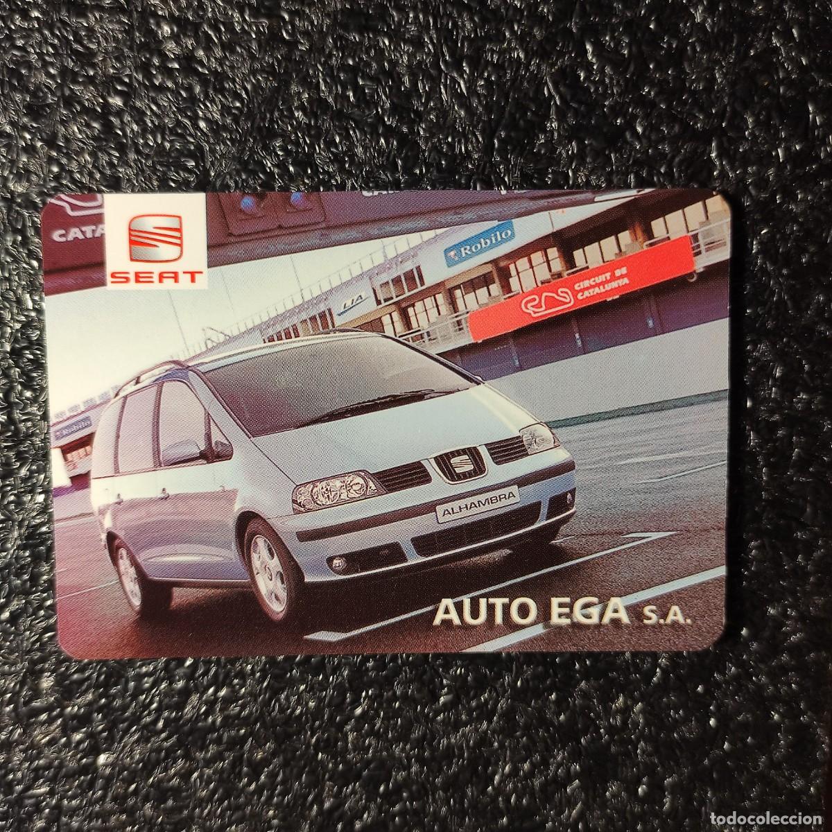 Coleccionismo Calendarios: CALENDARIO COCHES . Seat Alhambra ** CONCESIONARIO AUTO EGA 2001 * T1