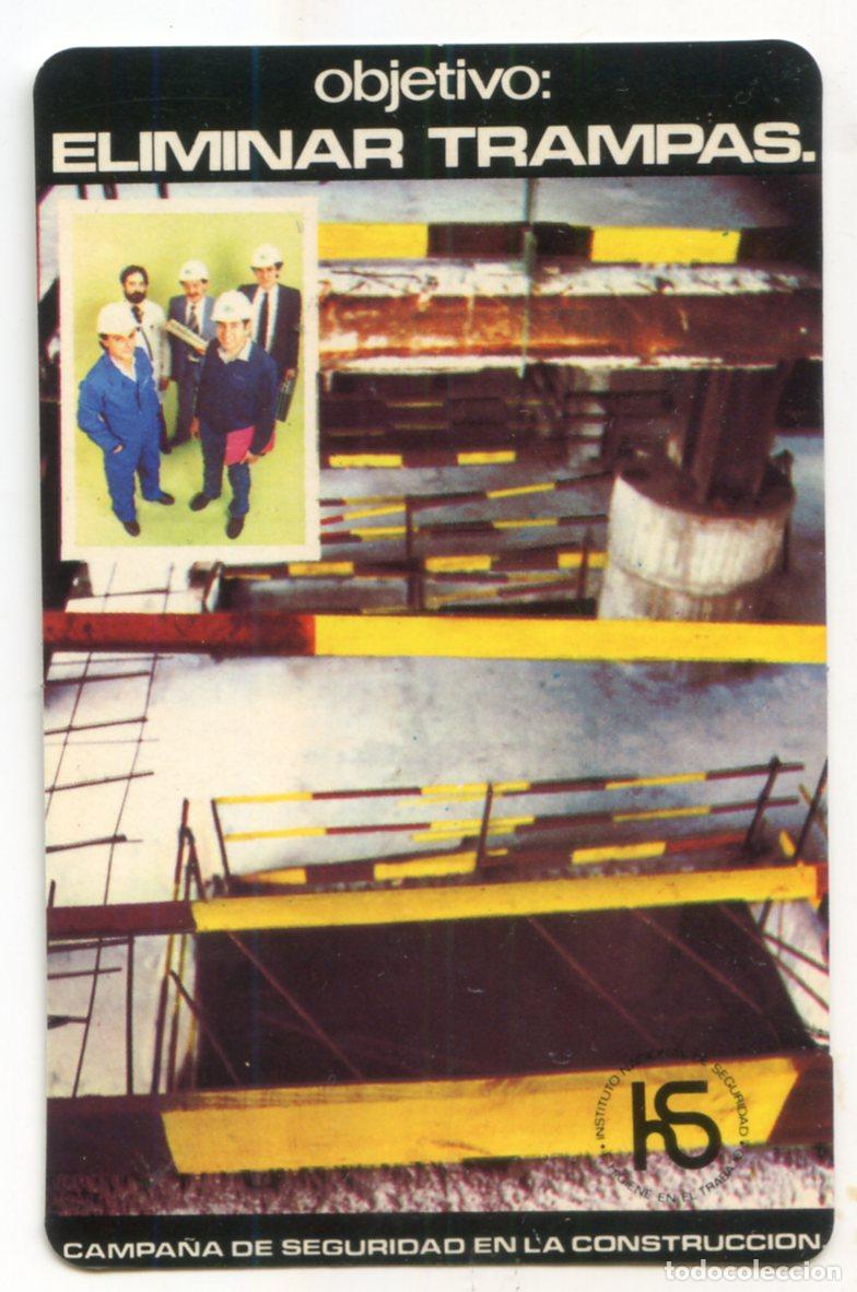 Collectables Calendars: Calendario 1984 Campa&ntilde;a de seguridad en la construcci&oacute;n Instituto Nacional de Seguridad e Higiene