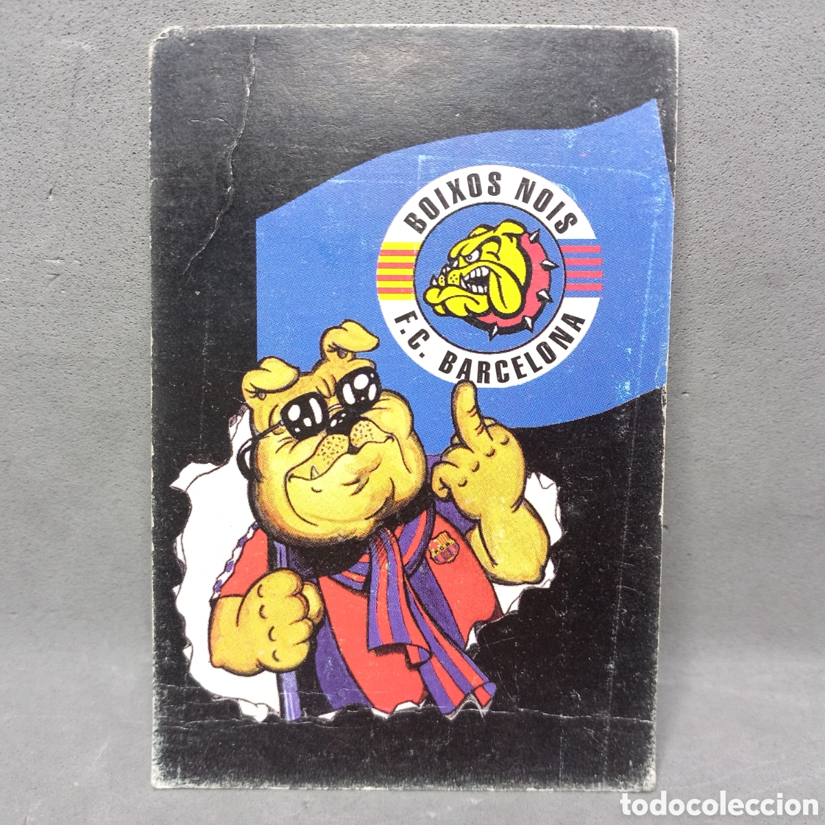 Coleccionismo Calendarios: Antiguo calendario de los ''Boixos Nois'', grupo ultra del F&uacute;tbol Club Barcelona, a&ntilde;o 1994