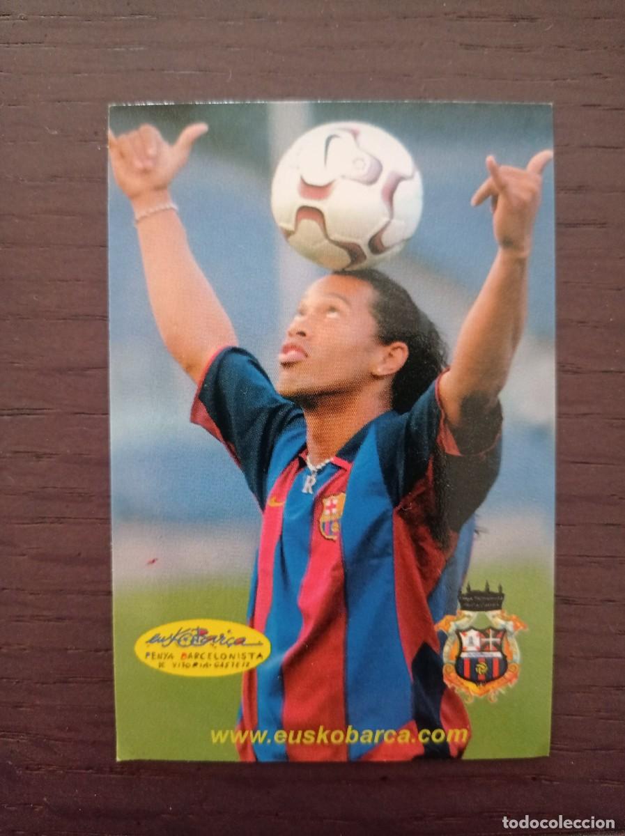 Sammeln von Kalendern: CALENDARIO PUBLICITARIO. F&Uacute;TBOL CLUB BARCELONA. PE&Ntilde;A BARCELONISTA DE VITORIA. EUSKOBAR&Ccedil;A. A&Ntilde;O 2004