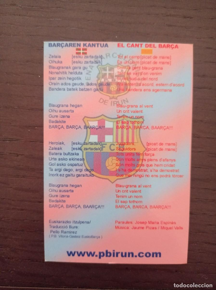 Collectionnisme Calendriers: CALENDARIO PUBLICITARIO. F&Uacute;TBOL CLUB BARCELONA. PE&Ntilde;A BARCELONISTA DE DONOSTI. A&Ntilde;O 2008