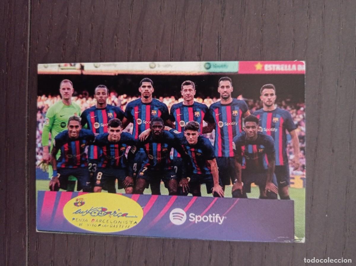Collectionnisme Calendriers: CALENDARIO PUBLICITARIO. F&Uacute;TBOL CLUB BARCELONA. PE&Ntilde;A BARCELONISTA DE VITORIA. EUSKOBAR&Ccedil;A. A&Ntilde;O 2023
